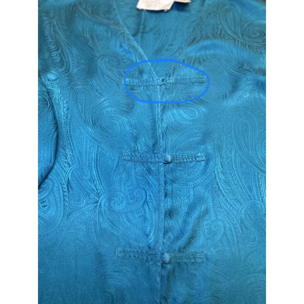 Victoria's Secret Vintage‎ Gold Label Jacquard Sleep Shirt Tunic Size Small - Picture 10 of 12